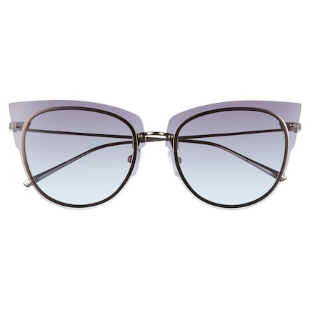 DIFF x Demi Lovato 50mm Rimless Cat Eye Sunglasses - Picture 2 of 7